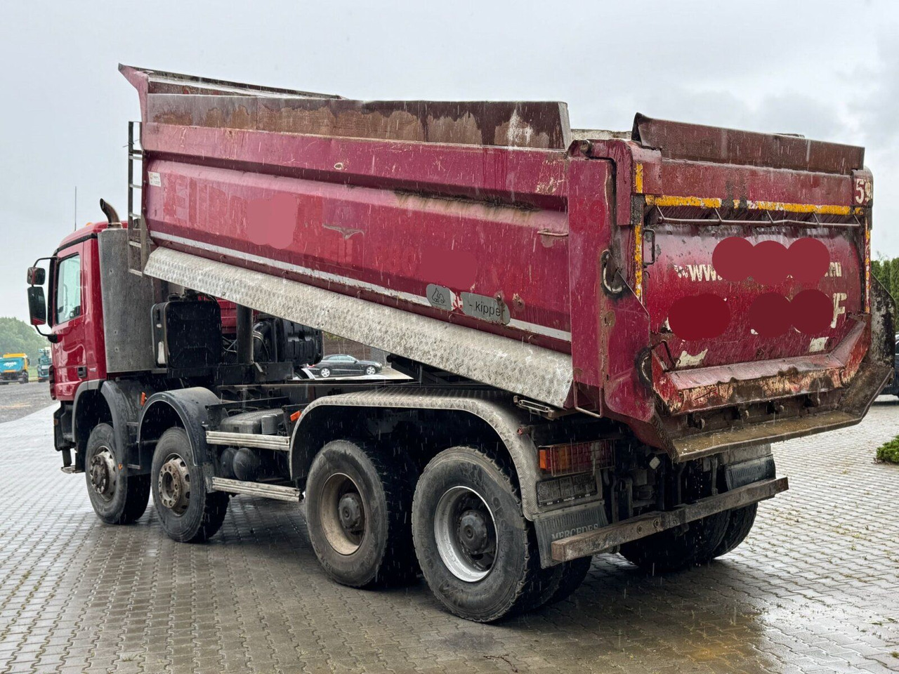 Kallurauto Mercedes-Benz ACTROS 4141 EURO4 8x6 Muldenkipper: pilt 11
