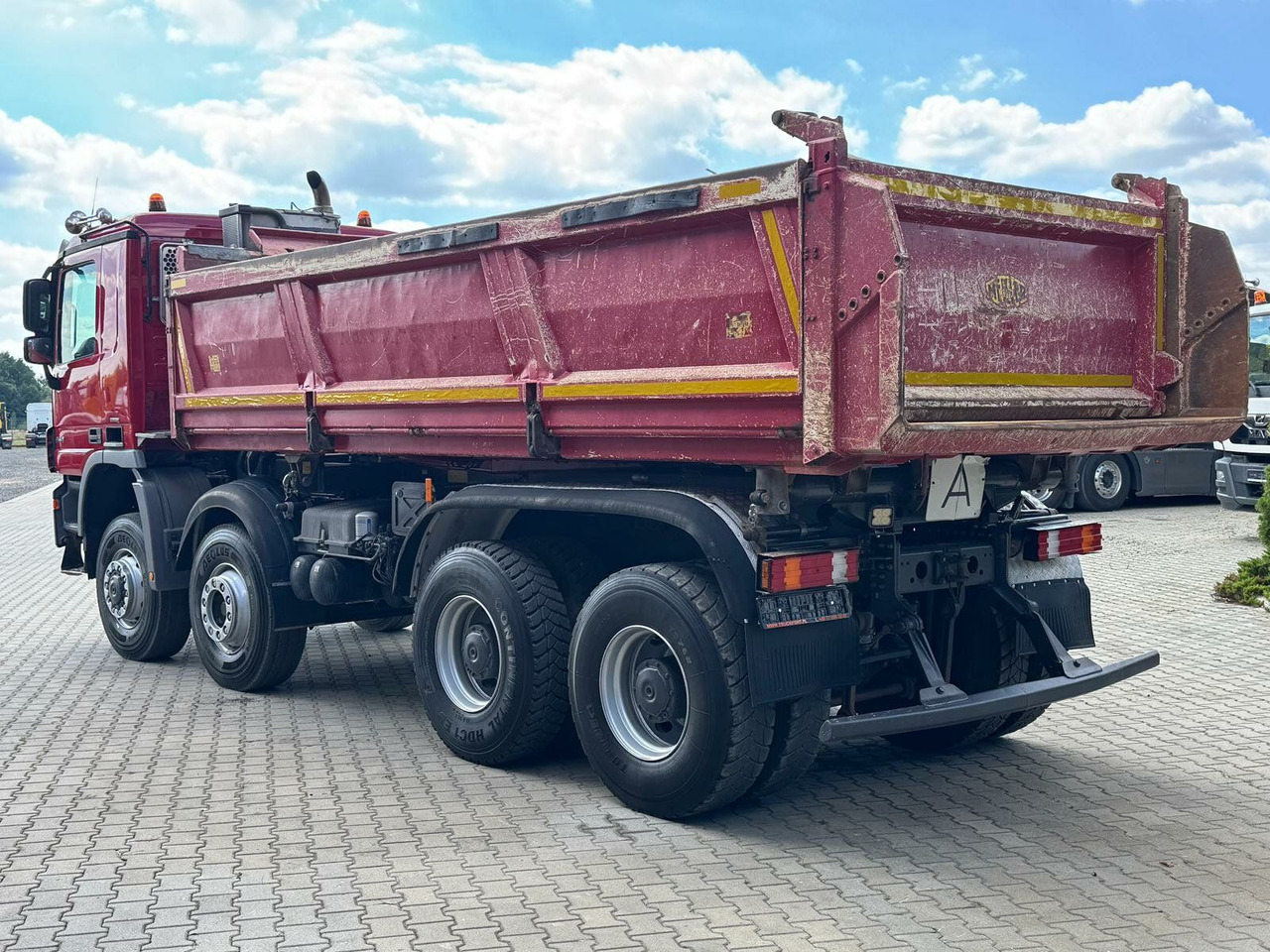 Kallurauto Mercedes-Benz ACTROS 4144 8x6 EURO5 Kipper mit Bordmatik: pilt 7
