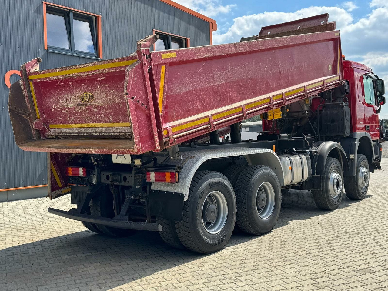 Kallurauto Mercedes-Benz ACTROS 4144 8x6 EURO5 Kipper mit Bordmatik: pilt 11