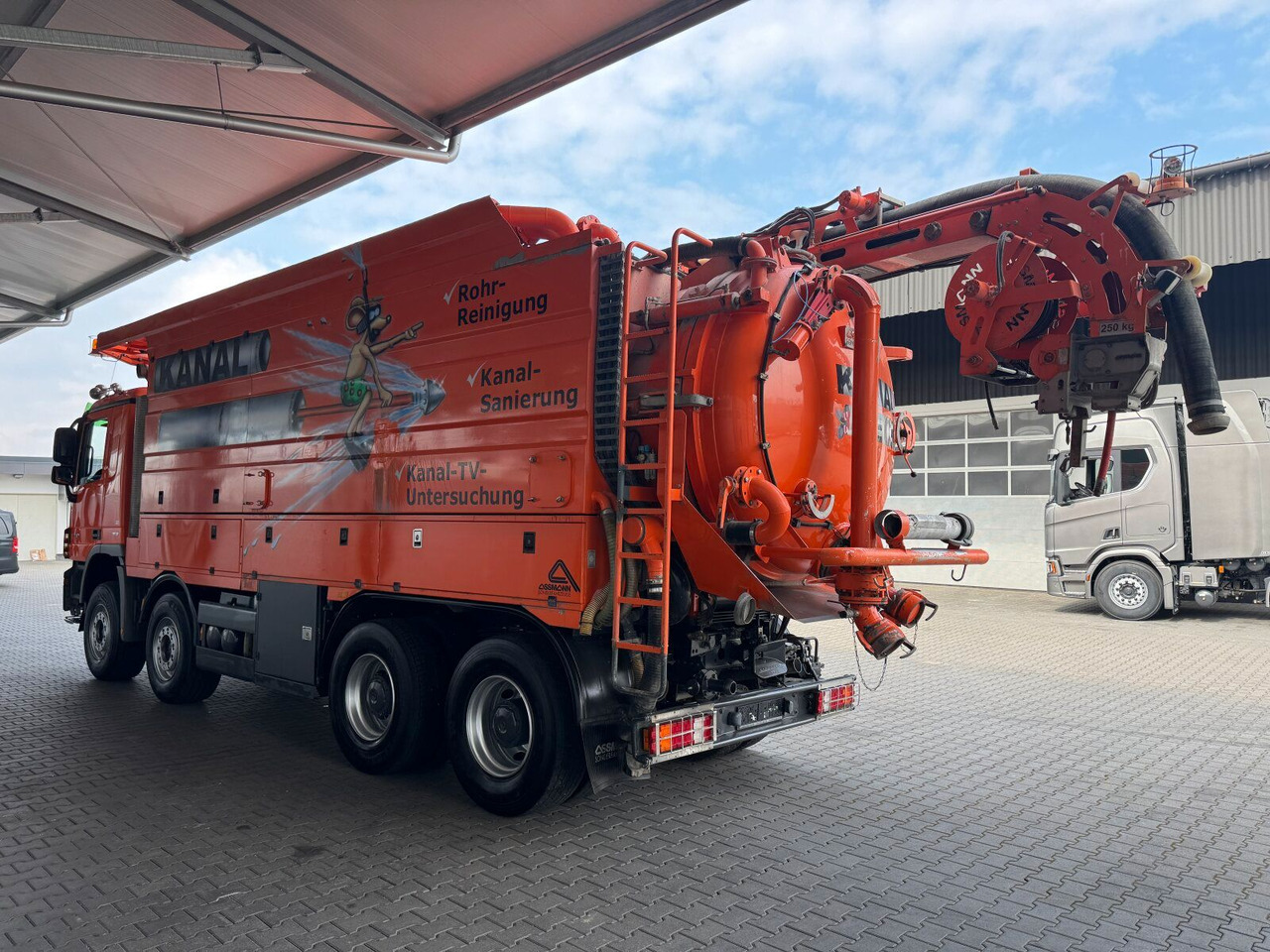 Mercedes-Benz ACTROS 4148 8x4 Kanalreiniger & Wasserrückgewinn - Vaakumveok: pilt 5 Mercedes-Benz ACTROS 4148 8x4 Kanalreiniger & Wasserrückgewinn - Vaakumveok: pilt 5