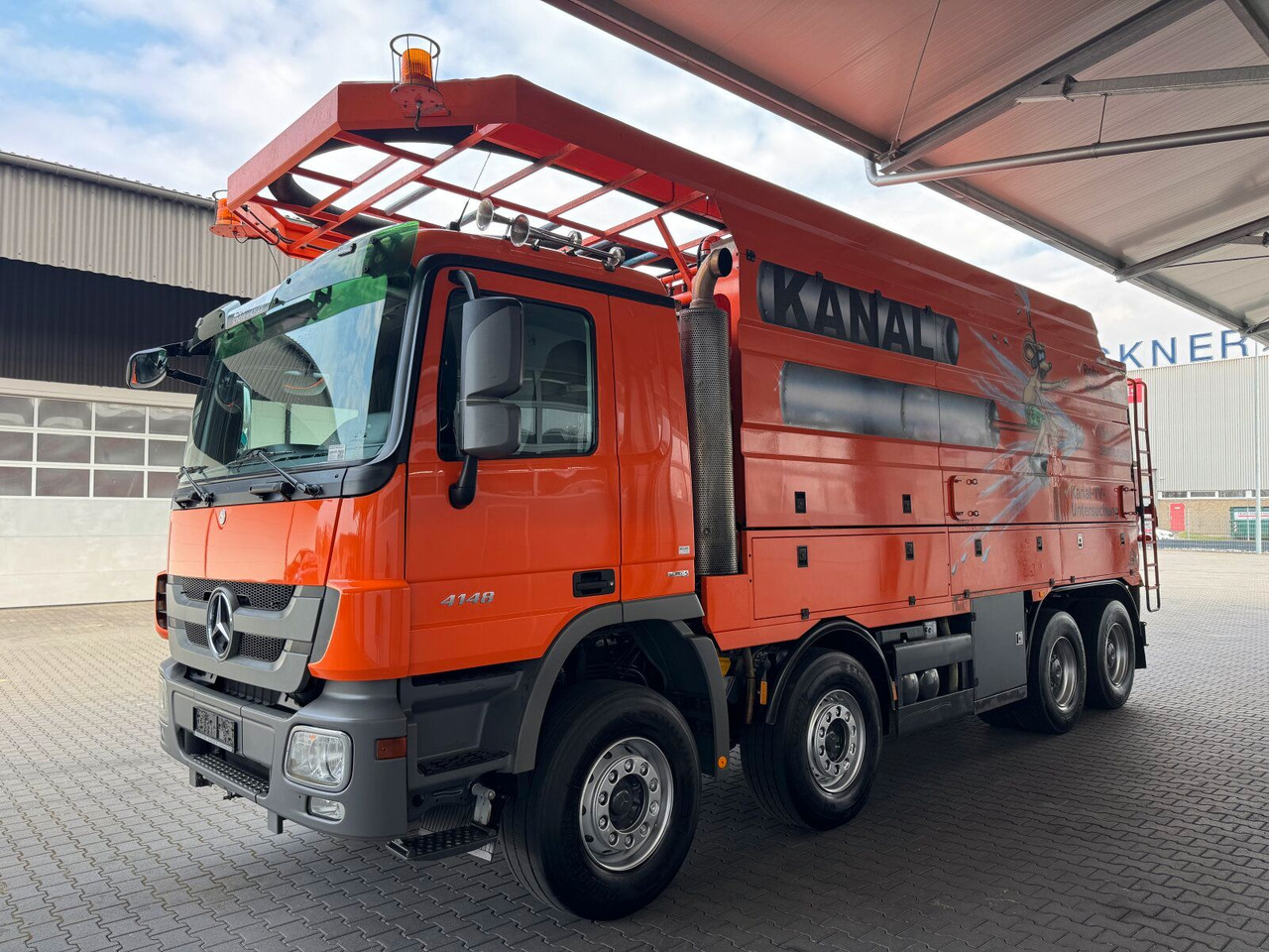 Mercedes-Benz ACTROS 4148 8x4 Kanalreiniger & Wasserrückgewinn - Vaakumveok: pilt 2 Mercedes-Benz ACTROS 4148 8x4 Kanalreiniger & Wasserrückgewinn - Vaakumveok: pilt 2