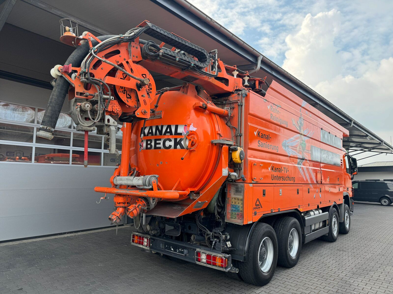 Mercedes-Benz ACTROS 4148 8x4 Kanalreiniger & Wasserrückgewinn - Vaakumveok: pilt 4 Mercedes-Benz ACTROS 4148 8x4 Kanalreiniger & Wasserrückgewinn - Vaakumveok: pilt 4