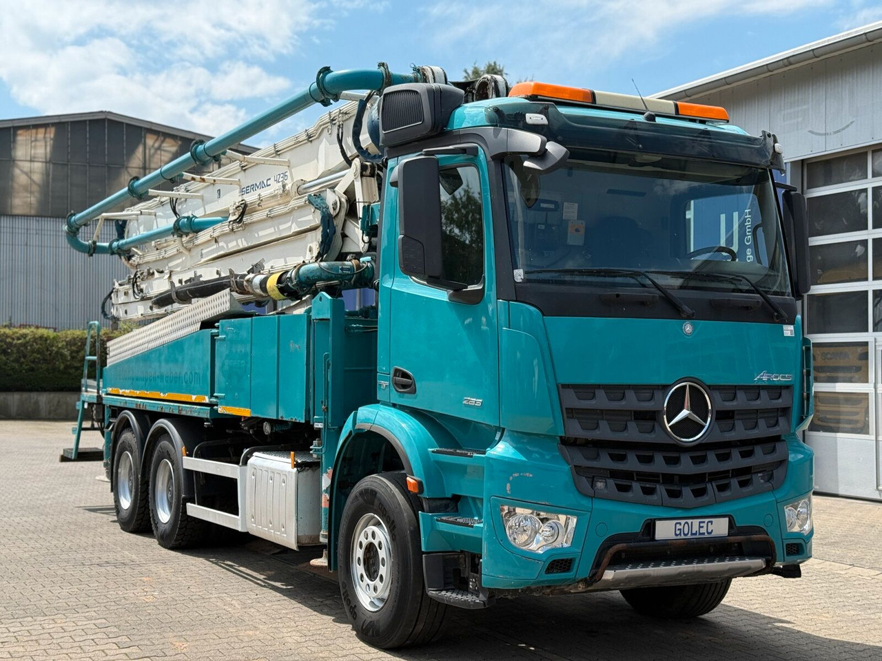 Mercedes-Benz AROCS 2636 6x4 Euro 6 Betonpumpe SERMAC 4Z36 - Betoonipump: pilt 1 Mercedes-Benz AROCS 2636 6x4 Euro 6 Betonpumpe SERMAC 4Z36 - Betoonipump: pilt 1