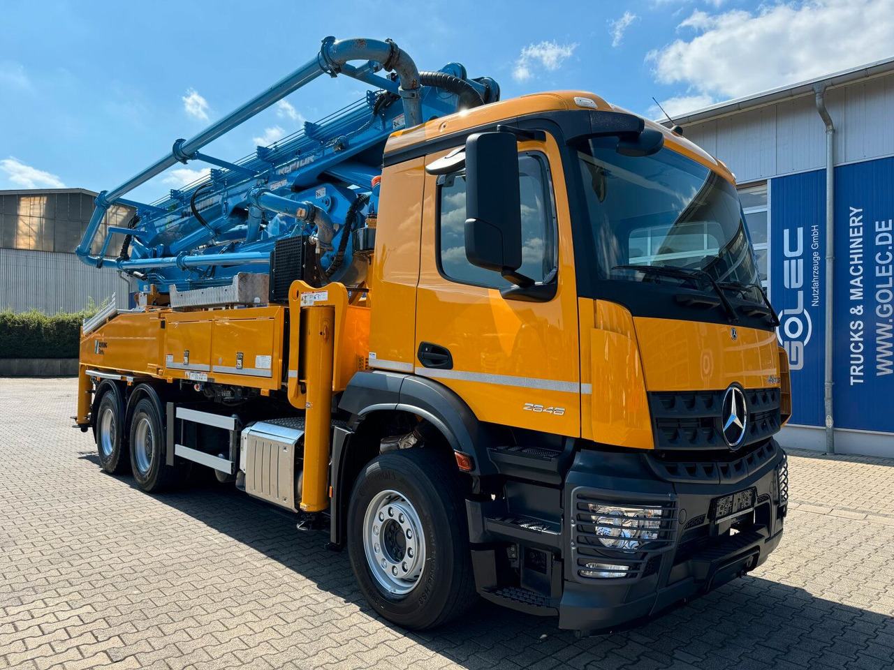 Mercedes-Benz AROCS 2646 6x4 Euro 6 Betonpumpe Schwing S 38 SX - Betoonipump: pilt 1 Mercedes-Benz AROCS 2646 6x4 Euro 6 Betonpumpe Schwing S 38 SX - Betoonipump: pilt 1