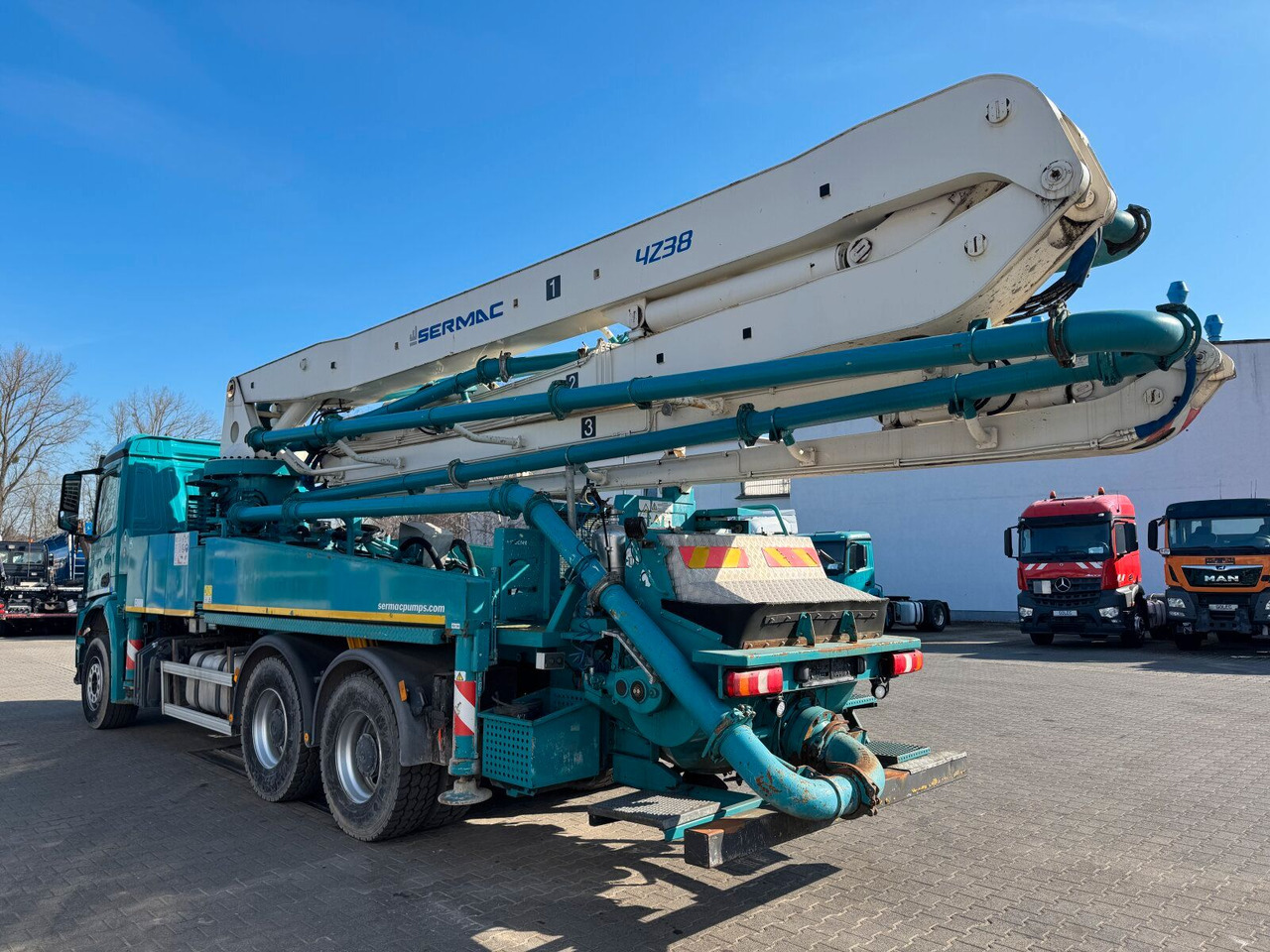 Mercedes-Benz AROCS 2836 6x4 Euro 6 Betonpumpe SERMAC 4Z38 - Betoonipump: pilt 5 Mercedes-Benz AROCS 2836 6x4 Euro 6 Betonpumpe SERMAC 4Z38 - Betoonipump: pilt 5