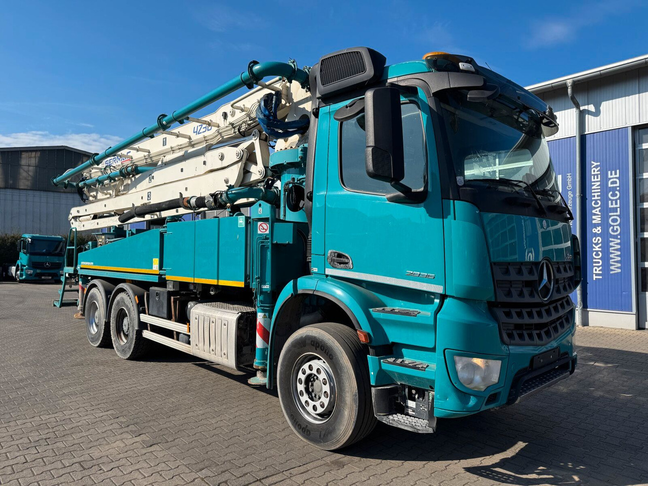 Mercedes-Benz AROCS 2836 6x4 Euro 6 Betonpumpe SERMAC 4Z38 - Betoonipump: pilt 1 Mercedes-Benz AROCS 2836 6x4 Euro 6 Betonpumpe SERMAC 4Z38 - Betoonipump: pilt 1