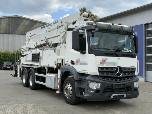 Mercedes-Benz AROCS 2840 6x4 Betonp. Putzmeister BSF36-4.16HLS - Betoonipump: pilt 1 Mercedes-Benz AROCS 2840 6x4 Betonp. Putzmeister BSF36-4.16HLS - Betoonipump: pilt 1