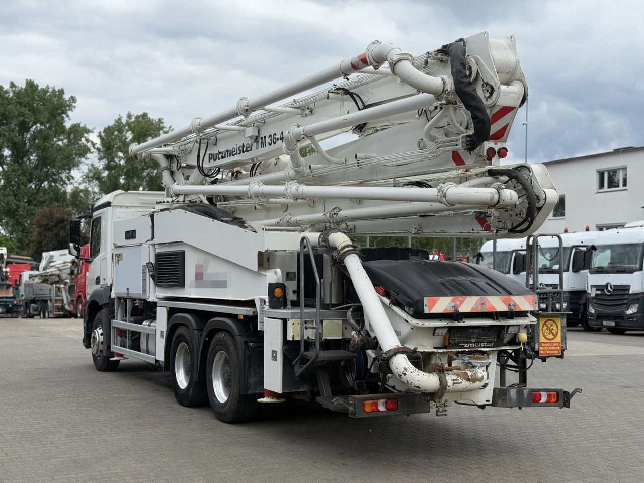 Mercedes-Benz AROCS 2840 6x4 Betonp. Putzmeister BSF36-4.16HLS - Betoonipump: pilt 5 Mercedes-Benz AROCS 2840 6x4 Betonp. Putzmeister BSF36-4.16HLS - Betoonipump: pilt 5