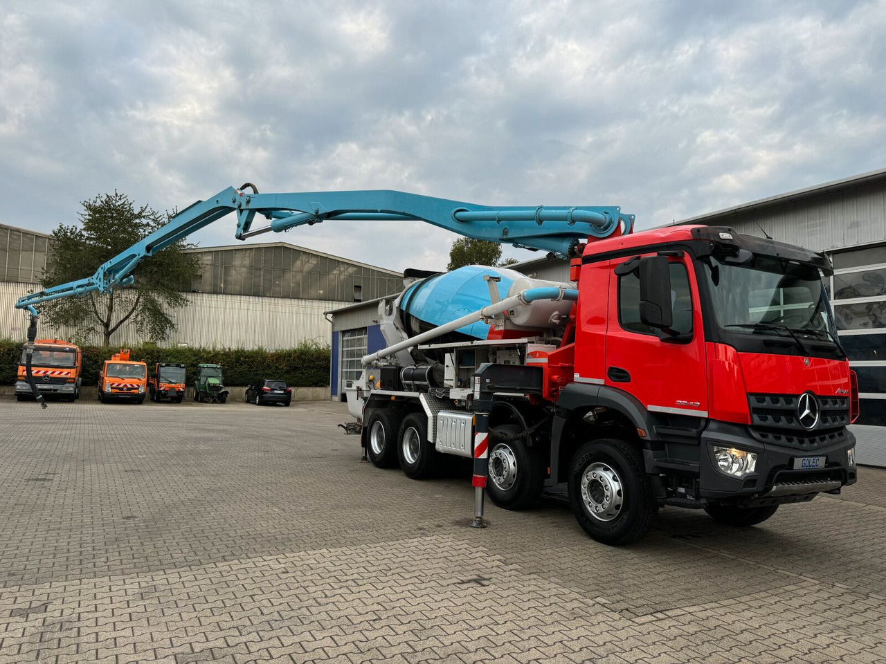 Mercedes-Benz AROCS 3243 8x4 Euro 6 Pumi Putzmeister TMM 24-3 - Autobetoonisegisti: pilt 2 Mercedes-Benz AROCS 3243 8x4 Euro 6 Pumi Putzmeister TMM 24-3 - Autobetoonisegisti: pilt 2