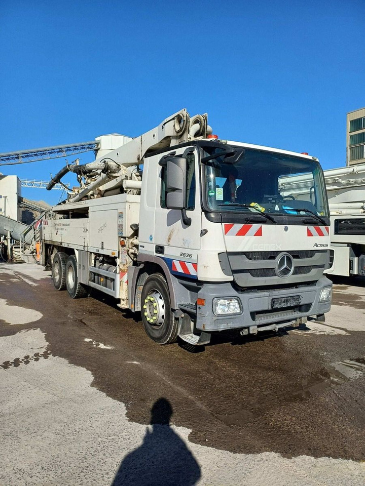 Mercedes-Benz Actros 2636 6x4 Betonpumpe Putzmeister 24-4 16H - Betoonipump: pilt 1 Mercedes-Benz Actros 2636 6x4 Betonpumpe Putzmeister 24-4 16H - Betoonipump: pilt 1