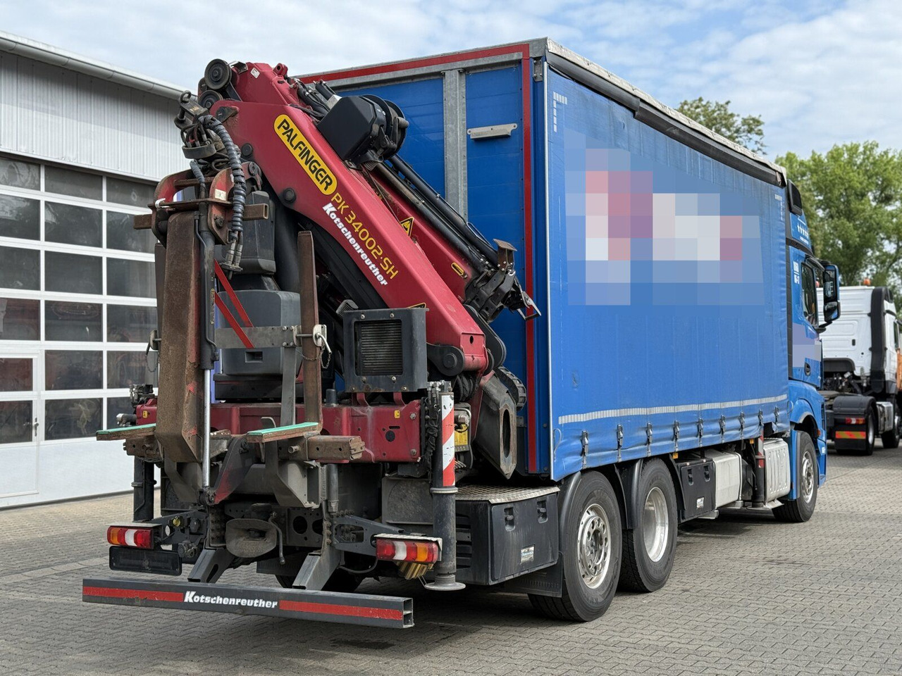 Mercedes-Benz Actros 6x2 Pritsche Kran Palfinger PK34002 + JIB - Madelveok/ Platvormveok, Kraanaga veoauto: pilt 3 Mercedes-Benz Actros 6x2 Pritsche Kran Palfinger PK34002 + JIB - Madelveok/ Platvormveok, Kraanaga veoauto: pilt 3