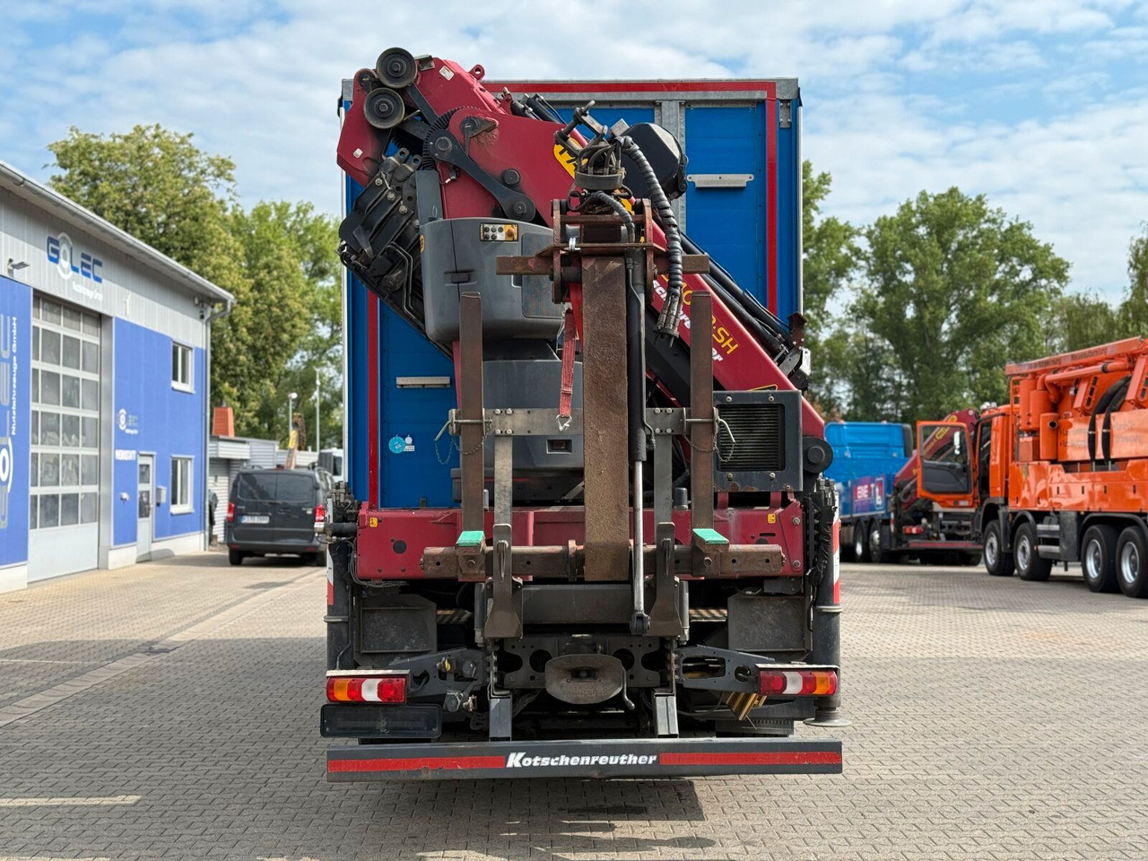 Mercedes-Benz Actros 6x2 Pritsche Kran Palfinger PK34002 + JIB - Kraanaga veoauto: pilt 4 Mercedes-Benz Actros 6x2 Pritsche Kran Palfinger PK34002 + JIB - Kraanaga veoauto: pilt 4
