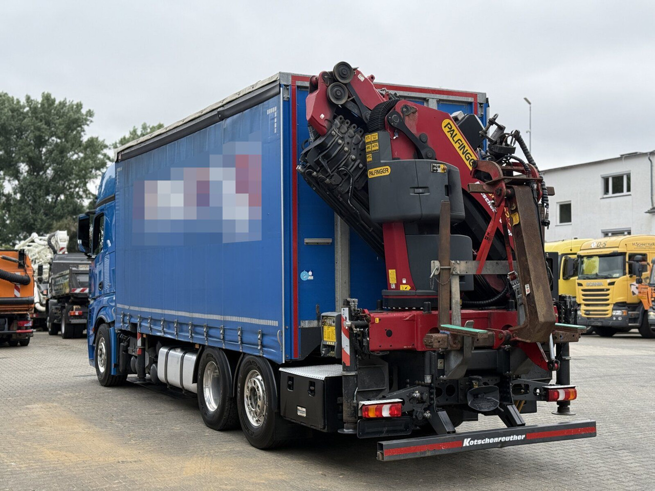 Mercedes-Benz Actros 6x2 Pritsche Kran Palfinger PK34002 + JIB - Madelveok/ Platvormveok, Kraanaga veoauto: pilt 5 Mercedes-Benz Actros 6x2 Pritsche Kran Palfinger PK34002 + JIB - Madelveok/ Platvormveok, Kraanaga veoauto: pilt 5