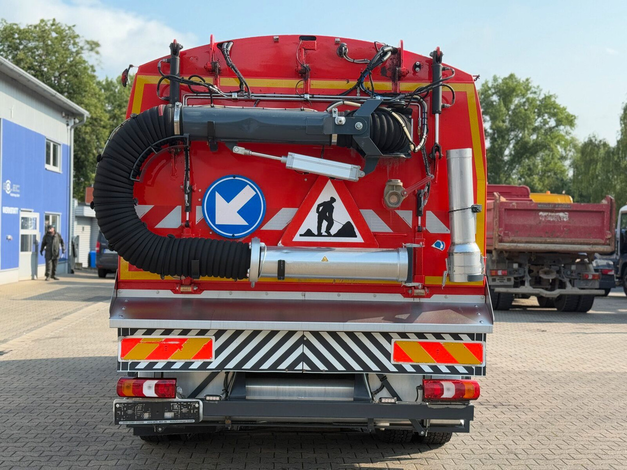 Mercedes-Benz Atego 1324 4x2 Kehrmaschine BROCK HD Anlage liising Mercedes-Benz Atego 1324 4x2 Kehrmaschine BROCK HD Anlage: pilt 6