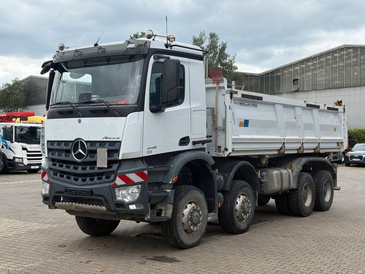 Mercedes-Benz Meiler Dreiseitenkipper Bordmatik - Kallurauto: pilt 1 Mercedes-Benz Meiler Dreiseitenkipper Bordmatik - Kallurauto: pilt 1