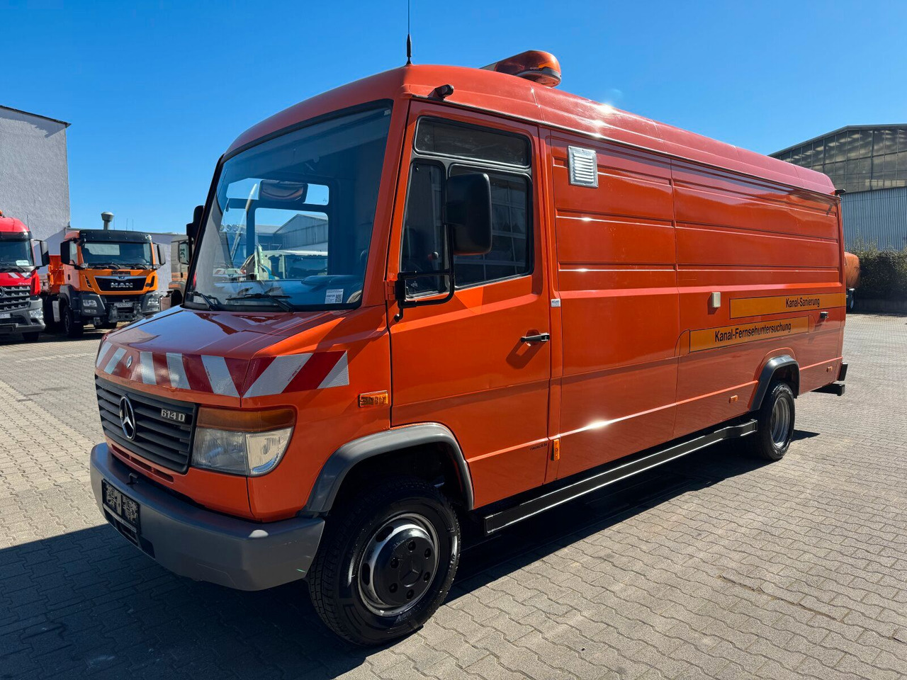 Mercedes-Benz Vario 614D TV Inspektionsanl RCA RAUSCH ELKA 600 - Vaakumveok: pilt 2 Mercedes-Benz Vario 614D TV Inspektionsanl RCA RAUSCH ELKA 600 - Vaakumveok: pilt 2