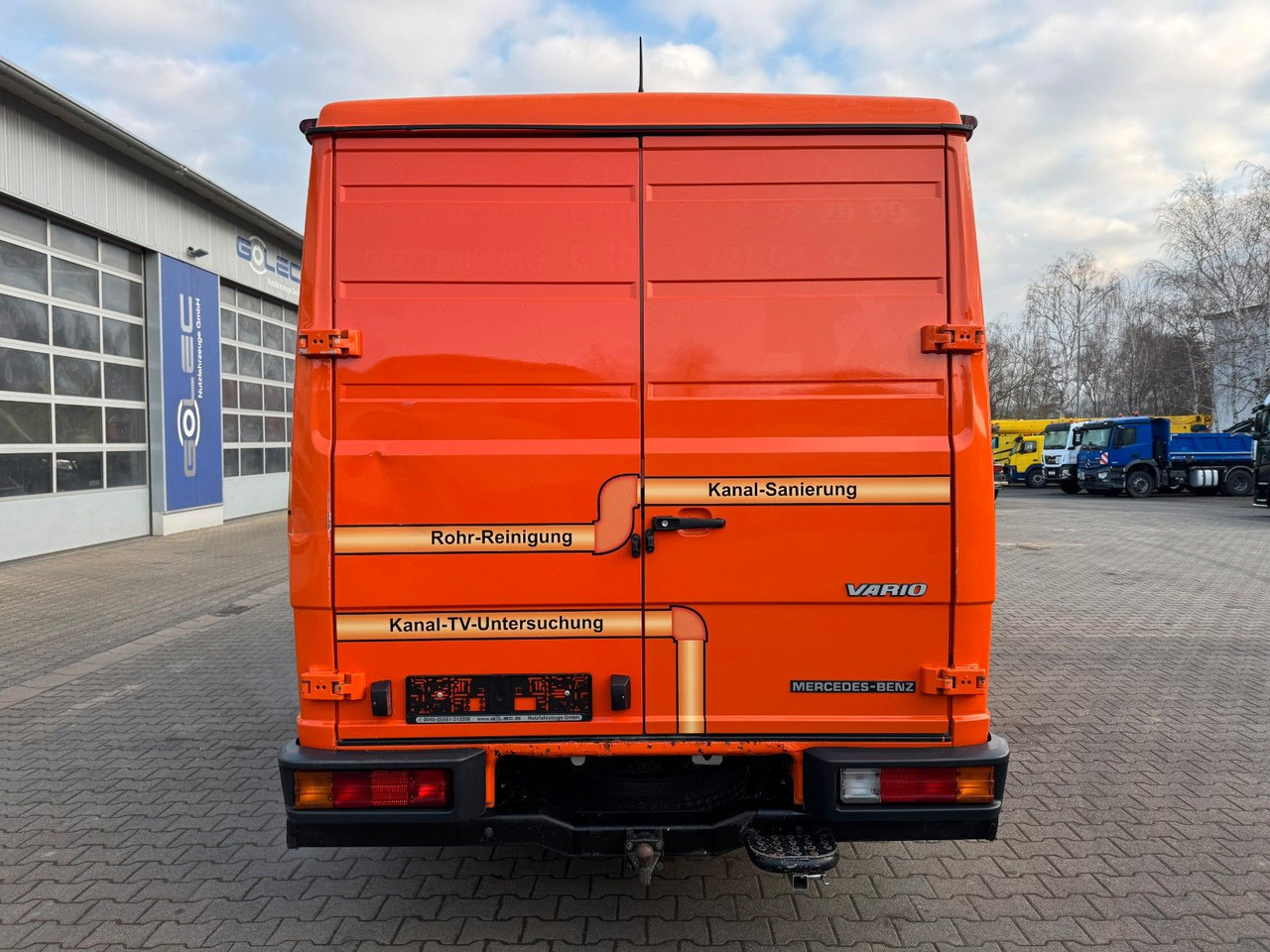 Mercedes-Benz Vario 818D Kanalreiniger Rockstroh Drain Jet 100 - Vaakumveok: pilt 5 Mercedes-Benz Vario 818D Kanalreiniger Rockstroh Drain Jet 100 - Vaakumveok: pilt 5