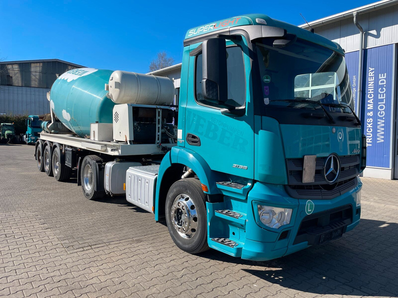 Mercedes-Benz Antos 2136 4x2 SZM Retarder Kipphyd. *Betonaufl. - Sadulveok: pilt 1 Mercedes-Benz Antos 2136 4x2 SZM Retarder Kipphyd. *Betonaufl. - Sadulveok: pilt 1