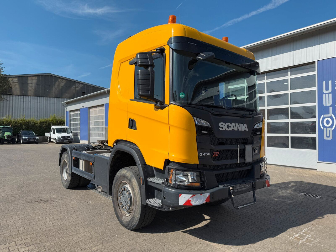 Scania G450 XT 4x4 Euro 6 SZM Kipphydraulik Blatt/ Luft - Sadulveok: pilt 1 Scania G450 XT 4x4 Euro 6 SZM Kipphydraulik Blatt/ Luft - Sadulveok: pilt 1