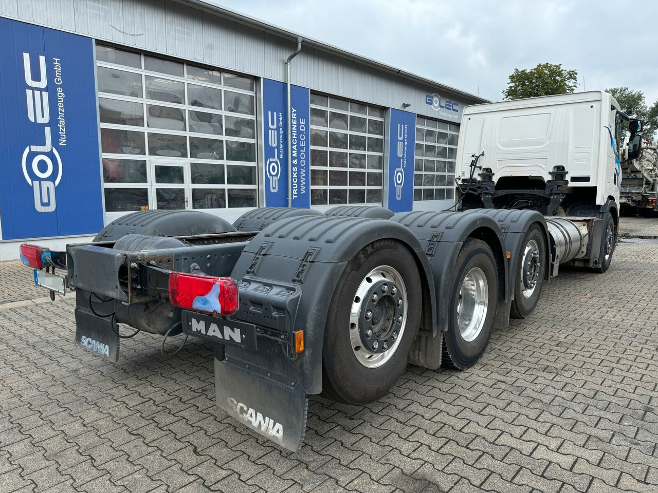 Scania G 410 B8x2*6 NB LNG Fahrgestell Nebenantrieb - Kabiinišassiiga veoauto, Kraanaga veoauto: pilt 5 Scania G 410 B8x2*6 NB LNG Fahrgestell Nebenantrieb - Kabiinišassiiga veoauto, Kraanaga veoauto: pilt 5