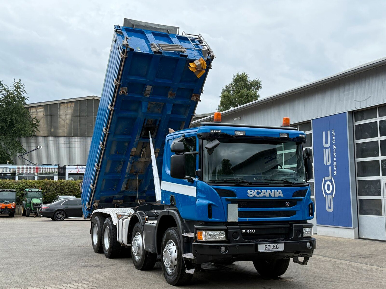Scania P 410 8x4 Dreiseitenkipper DAUTEL - Kallurauto: pilt 2 Scania P 410 8x4 Dreiseitenkipper DAUTEL - Kallurauto: pilt 2