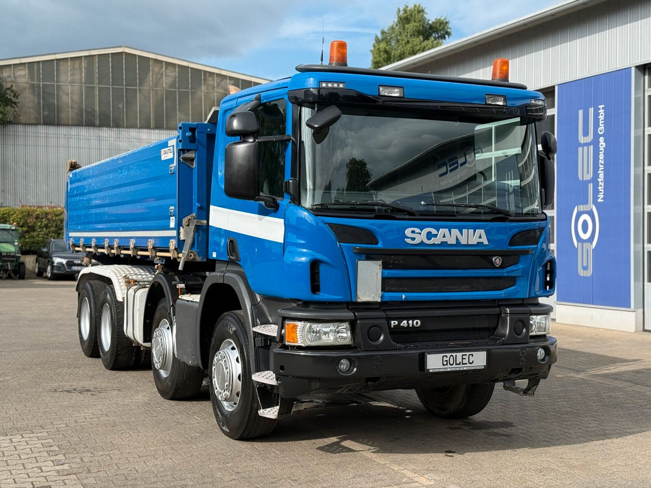 Scania P 410 8x4 Dreiseitenkipper DAUTEL - Kallurauto: pilt 1 Scania P 410 8x4 Dreiseitenkipper DAUTEL - Kallurauto: pilt 1