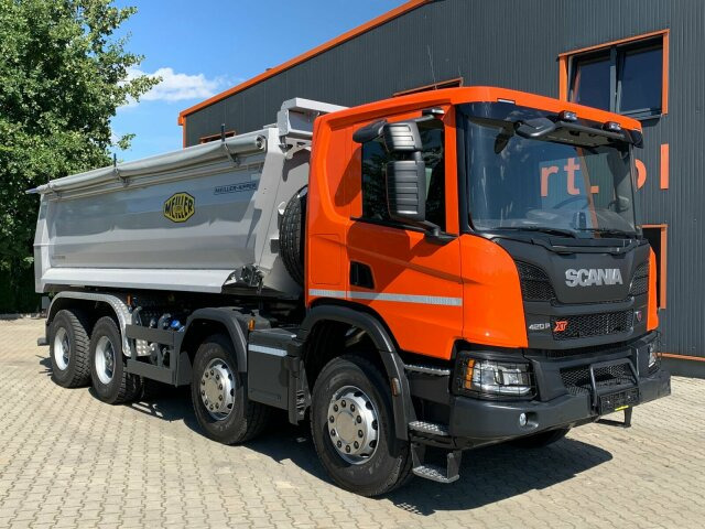 Scania P 420 8x4 Kipper Meiller 18,5m3 Euro 6 - Kallurauto: pilt 1 Scania P 420 8x4 Kipper Meiller 18,5m3 Euro 6 - Kallurauto: pilt 1