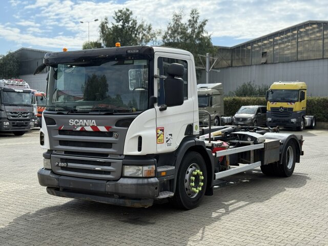 Scania P280 4x2 Abrollkipper Palfinger Knickhaken T15A liising Scania P280 4x2 Abrollkipper Palfinger Knickhaken T15A: pilt 12