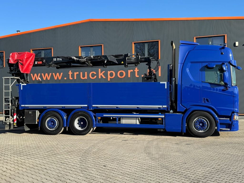 Scania R500 6x2 Pritsche mit Kran HIAB 177K PRO - Madelveok/ Platvormveok, Kraanaga veoauto: pilt 4 Scania R500 6x2 Pritsche mit Kran HIAB 177K PRO - Madelveok/ Platvormveok, Kraanaga veoauto: pilt 4