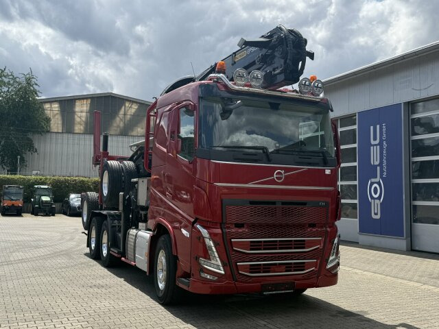 Volvo FH 540 6x4 Langholztransporter Kran + Anhänger - Metsaveok, Kraanaga veoauto: pilt 1 Volvo FH 540 6x4 Langholztransporter Kran + Anhänger - Metsaveok, Kraanaga veoauto: pilt 1