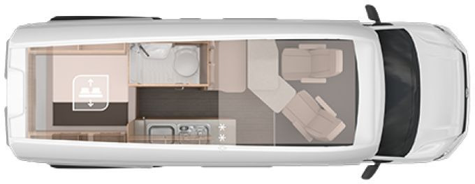 Knaus BOXDRIVE 600 XL Frontantrieb Knaus BoxDrive 600 XL Frontantrieb - Campervan: pilt 2 Knaus BOXDRIVE 600 XL Frontantrieb Knaus BoxDrive 600 XL Frontantrieb - Campervan: pilt 2