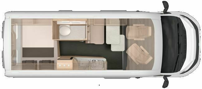 Knaus BoxLife Pro 600 STREET (Peugeot) 60 Years Easy S - Campervan: pilt 2 Knaus BoxLife Pro 600 STREET (Peugeot) 60 Years Easy S - Campervan: pilt 2