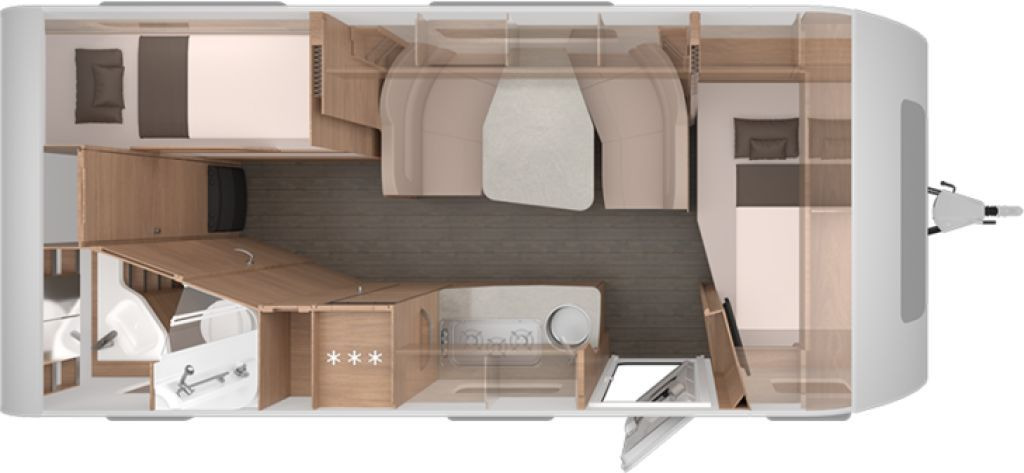 Knaus Südwind 580 QS 60 YEARS Kühlschrank 177l - Haagissuvila: pilt 2 Knaus Südwind 580 QS 60 YEARS Kühlschrank 177l - Haagissuvila: pilt 2