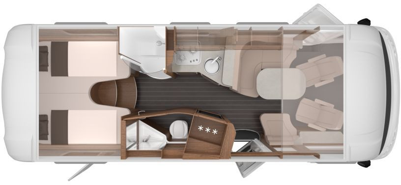 Knaus Sun I 700 LEG Automatik/180 PS - Täisintegreeritud matkaauto: pilt 2 Knaus Sun I 700 LEG Automatik/180 PS - Täisintegreeritud matkaauto: pilt 2