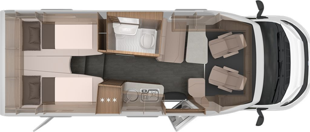 Knaus Van TI 650 MEG VANSATION Automatik - Poolintegreeritud matkaauto: pilt 2 Knaus Van TI 650 MEG VANSATION Automatik - Poolintegreeritud matkaauto: pilt 2