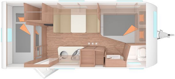 Weinsberg CaraOne 500 FDK Viel Ausstattung - Haagissuvila: pilt 2 Weinsberg CaraOne 500 FDK Viel Ausstattung - Haagissuvila: pilt 2