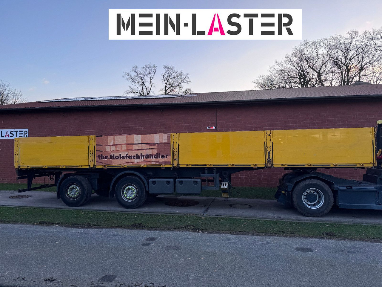 Ackermann Baustoffpritsche 11.5-13 m Lenkachse NL 19t - Platvorm/ Madelpoolhaagis: pilt 3 Ackermann Baustoffpritsche 11.5-13 m Lenkachse NL 19t - Platvorm/ Madelpoolhaagis: pilt 3
