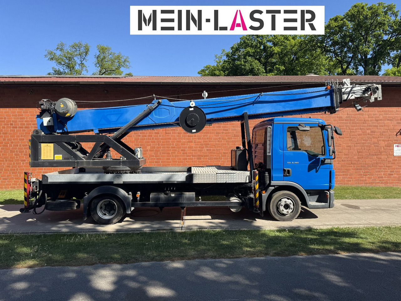 MAN 8.180 Emminghaus kein Böcker Klaas 33 Meter FB - Kraanaga veoauto: pilt 5 MAN 8.180 Emminghaus kein Böcker Klaas 33 Meter FB - Kraanaga veoauto: pilt 5