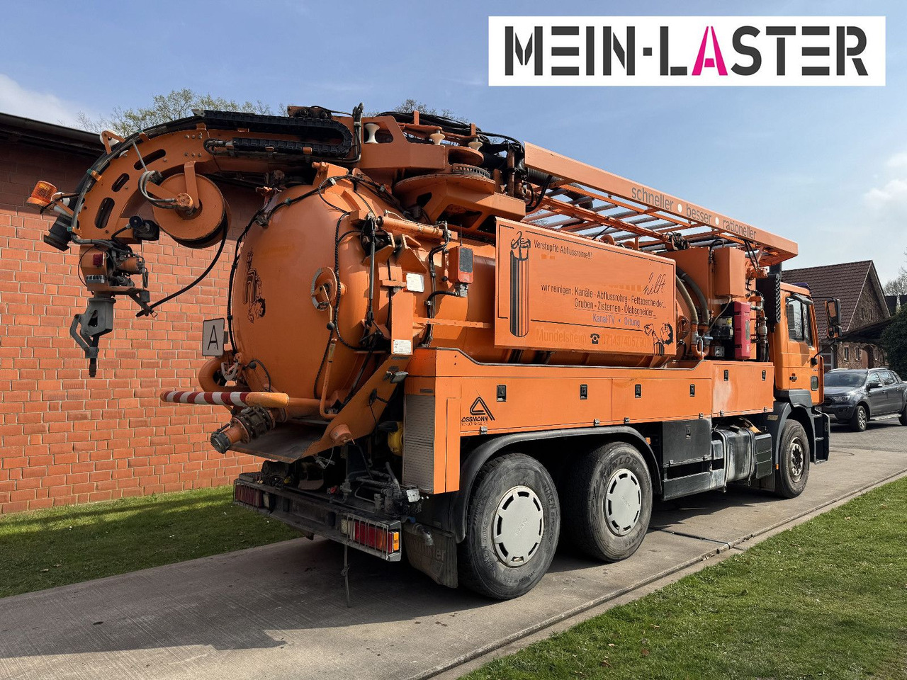 MAN FE 410 Assmann Saug HD Spüler Recycling + FB. - Vaakumveok: pilt 5 MAN FE 410 Assmann Saug HD Spüler Recycling + FB. - Vaakumveok: pilt 5