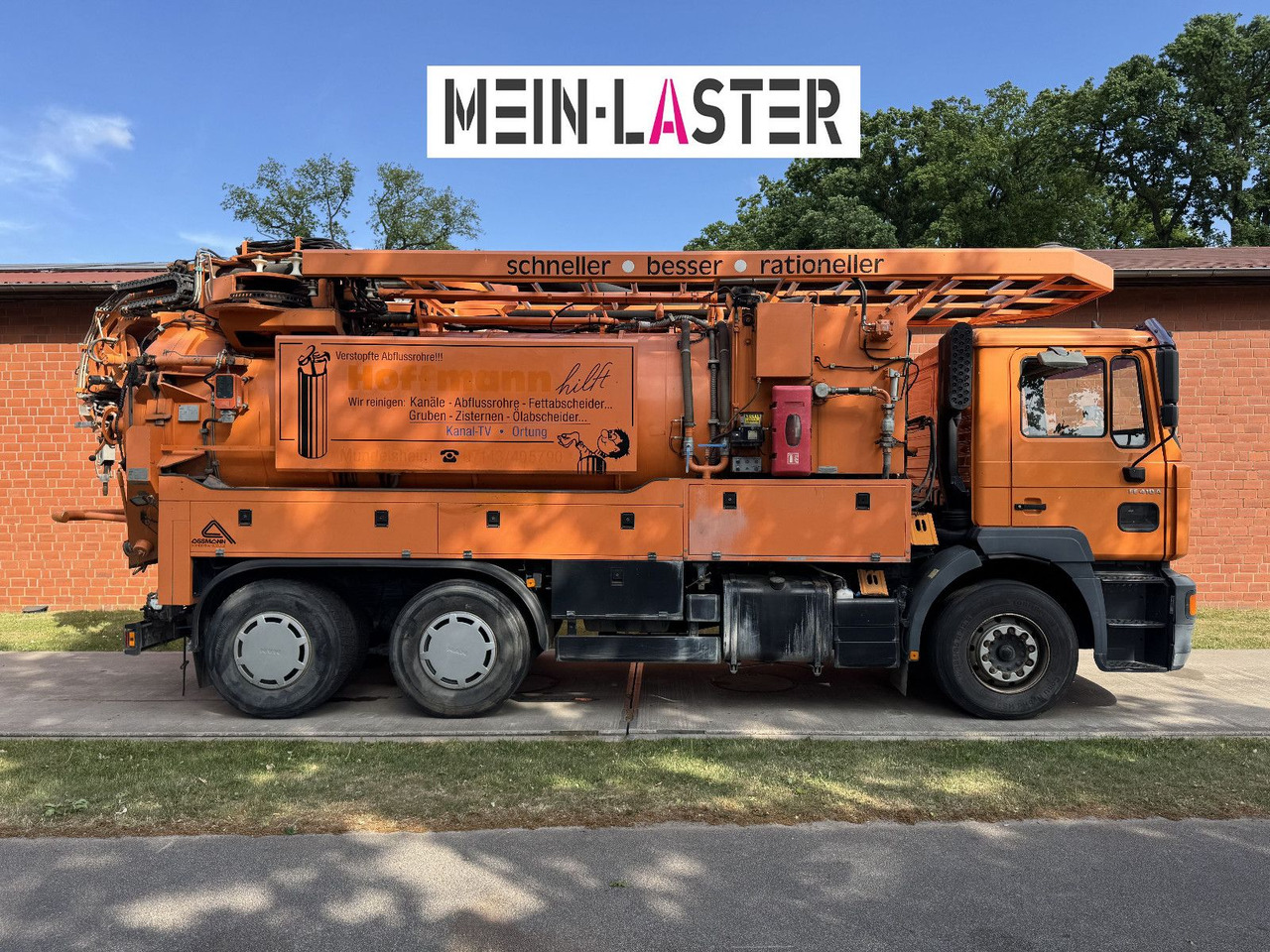 MAN FE 410 Assmann Saug HD Spüler Recycling + FB. - Vaakumveok: pilt 3 MAN FE 410 Assmann Saug HD Spüler Recycling + FB. - Vaakumveok: pilt 3