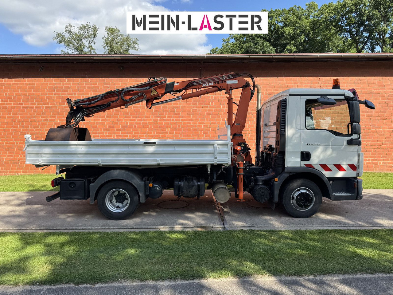 MAN TGL 8.150 3 S-Kipper Atlas 75 10m -1t. Funk FB - Tarbesõiduk kallur: pilt 5 MAN TGL 8.150 3 S-Kipper Atlas 75 10m -1t. Funk FB - Tarbesõiduk kallur: pilt 5