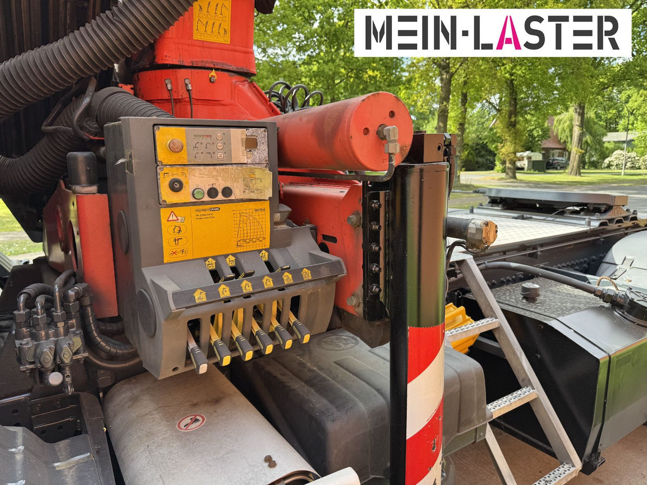 Kraanaga veoauto MAN TGS 18.400 PK 22002-E 20 m- 5.550kg + 5/6 Steuer: pilt 12