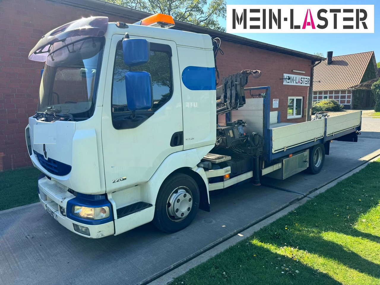Renault Midlum 220 HMF 683 K4 15m-400 Kg Funk Seilwinde - Kraanaga veoauto: pilt 2 Renault Midlum 220 HMF 683 K4 15m-400 Kg Funk Seilwinde - Kraanaga veoauto: pilt 2