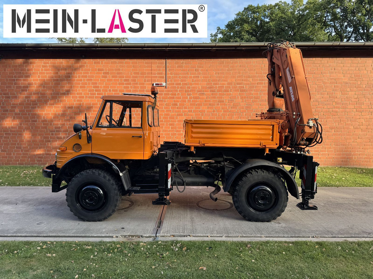 Unimog U 1100 Atlas AK 3006 nur 14.215 km-1. Hand - Kraanaga veoauto, Madelveok/ Platvormveok: pilt 4 Unimog U 1100 Atlas AK 3006 nur 14.215 km-1. Hand - Kraanaga veoauto, Madelveok/ Platvormveok: pilt 4
