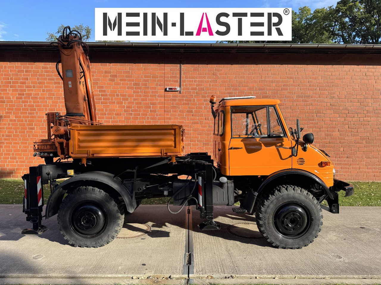 Unimog U 1100 Atlas AK 3006 nur 14.215 km-1. Hand - Kraanaga veoauto, Madelveok/ Platvormveok: pilt 3 Unimog U 1100 Atlas AK 3006 nur 14.215 km-1. Hand - Kraanaga veoauto, Madelveok/ Platvormveok: pilt 3