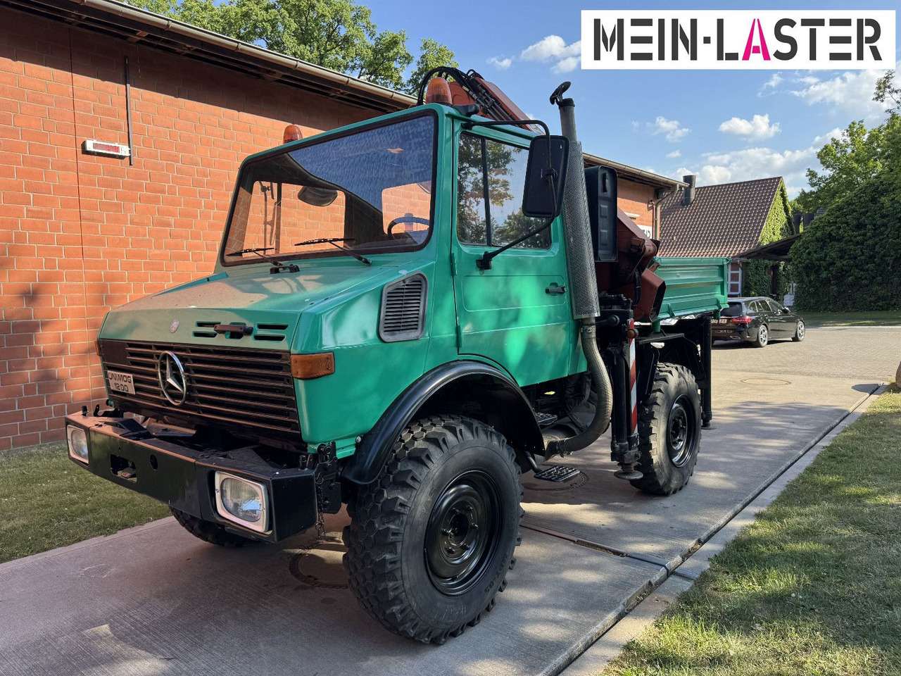Unimog U 1200 Atlas 75.2 Kran 14 m Funk FB *1. Hand - Kraanaga veoauto: pilt 3 Unimog U 1200 Atlas 75.2 Kran 14 m Funk FB *1. Hand - Kraanaga veoauto: pilt 3