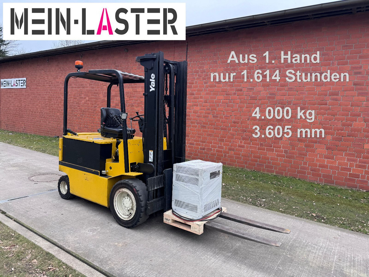 Yale ERP 40 AKE 4.000 kg - 3,6 m Zusatzhydraulik 1.Hd - Elektritõstuk: pilt 1 Yale ERP 40 AKE 4.000 kg - 3,6 m Zusatzhydraulik 1.Hd - Elektritõstuk: pilt 1
