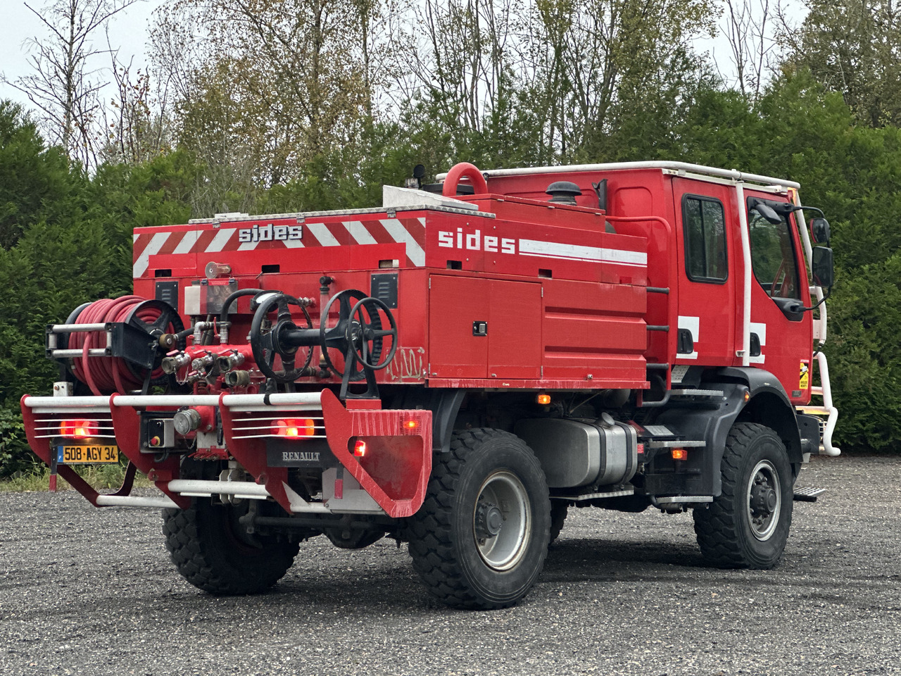 Tuletõrjeauto RENAULT Midlum 220 4x4: pilt 7
