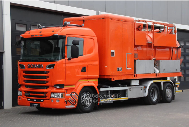 Scania R520 V8 KOKS MegaVac Loader 8000 Evo – Dry material unit - Vaakumveok: pilt 1 Scania R520 V8 KOKS MegaVac Loader 8000 Evo – Dry material unit - Vaakumveok: pilt 1