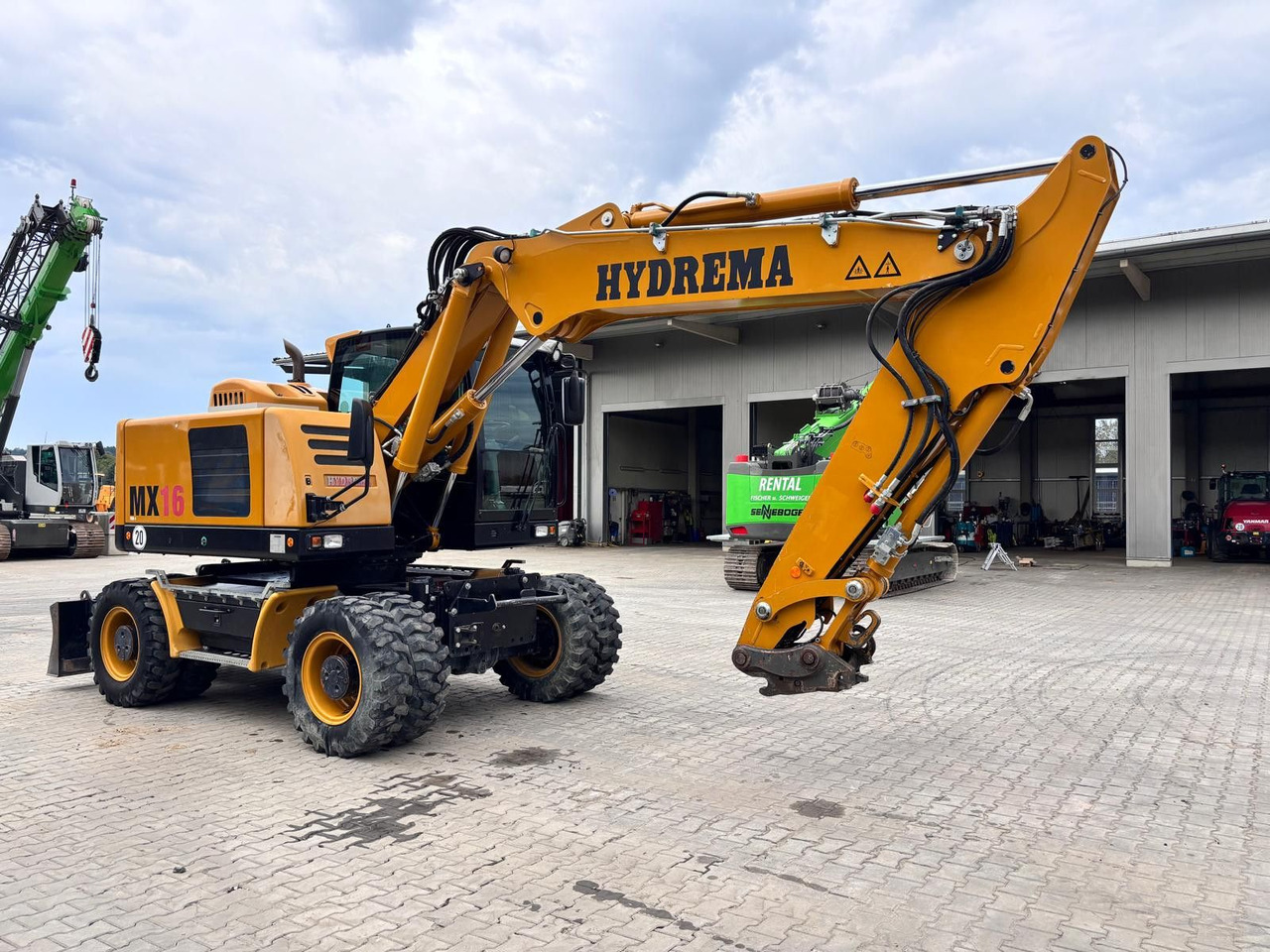 Hydrema MX 16 - Ratastel ekskavaator: pilt 2 Hydrema MX 16 - Ratastel ekskavaator: pilt 2